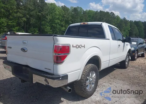 2013 Ford F-150 Lariat from USA, damaged, VIN 1FTFX1EF6DFA01634